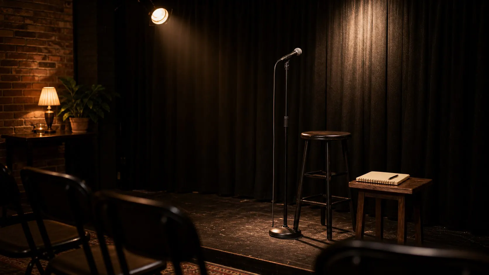 Stand-up Comedy Workshop template cover