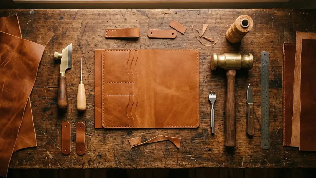 Leather Cardholder Workshop template cover