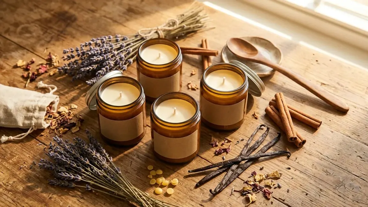 Scented Candle Lab template cover