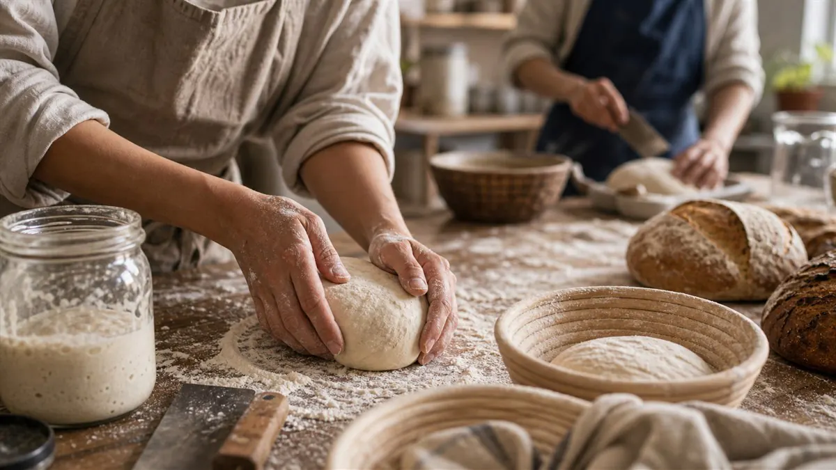 Sourdough Baking Class template cover