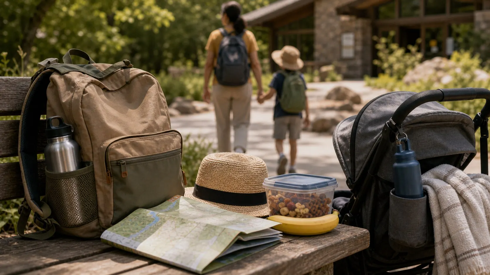 Family Day Trip template cover