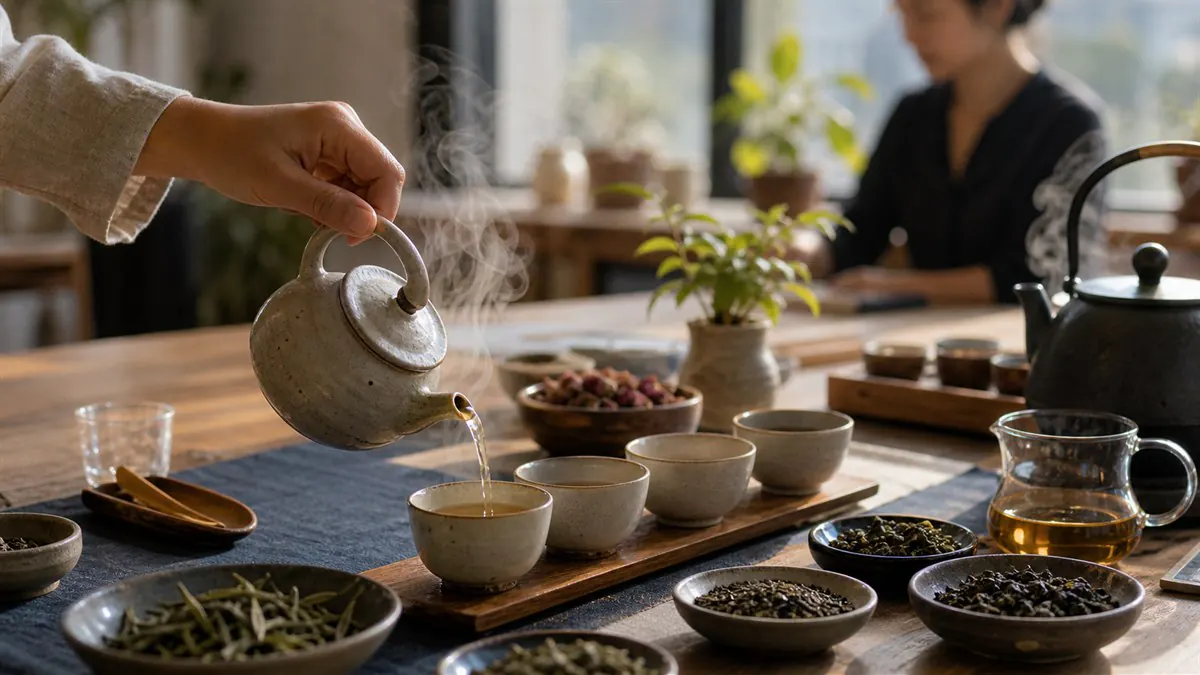 Tea Ceremony Tasting template cover