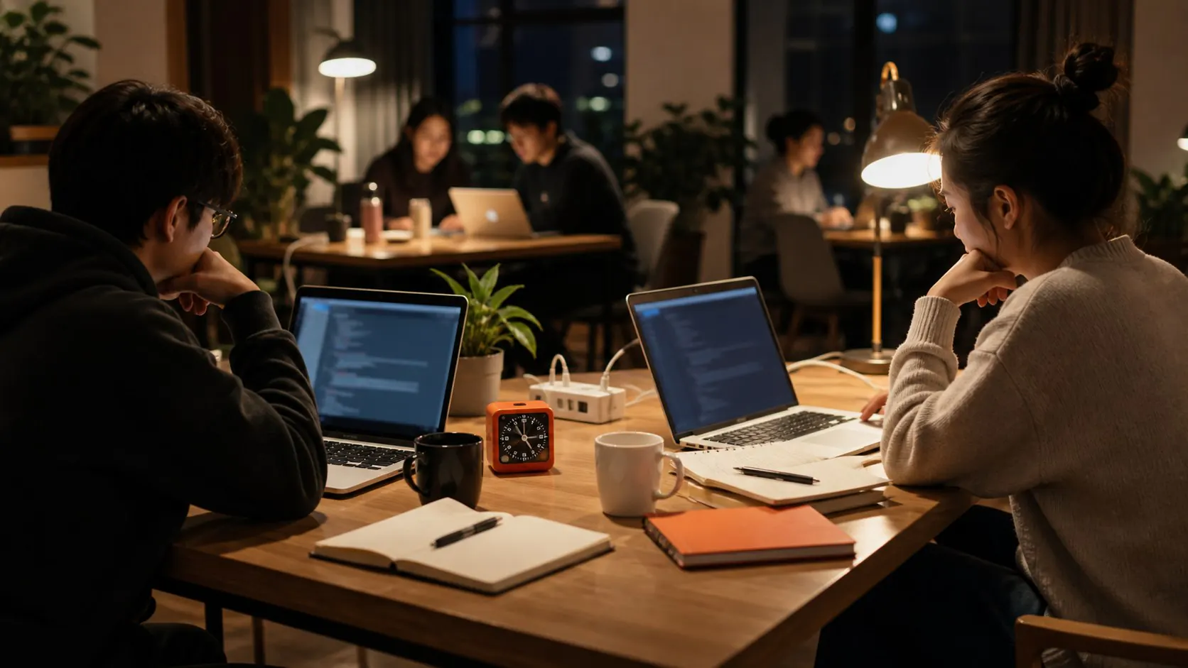 Coding Study Night template cover