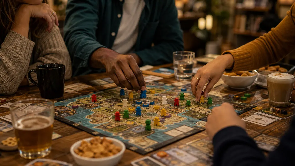 Board Game Night template cover