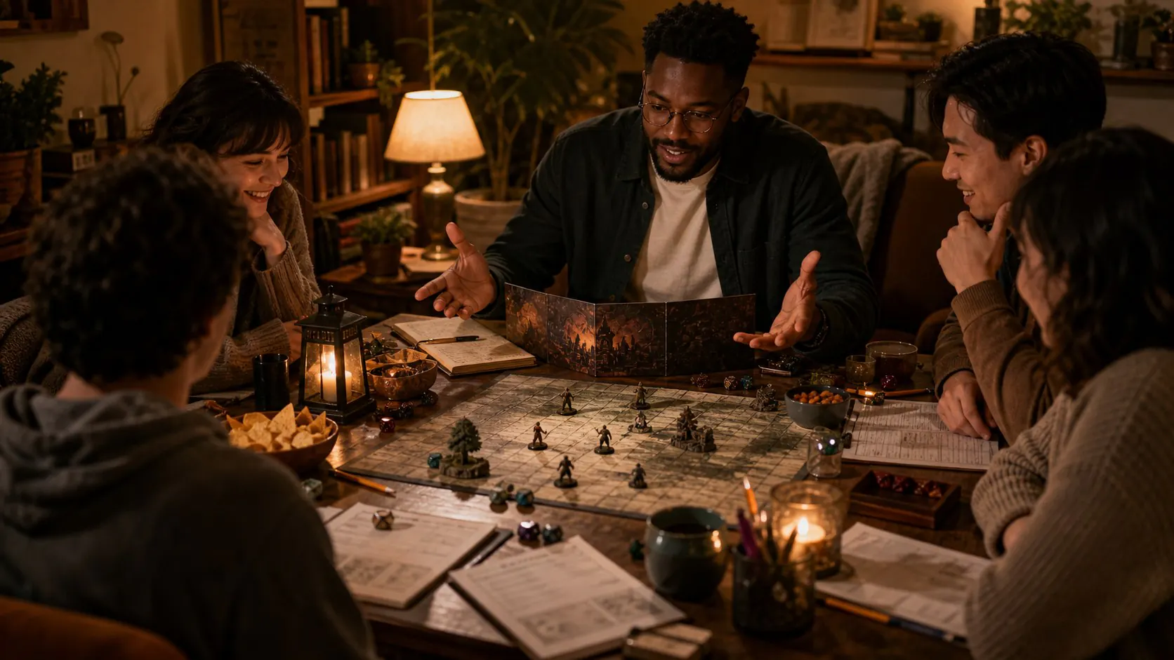 First-Timers RPG Night template cover