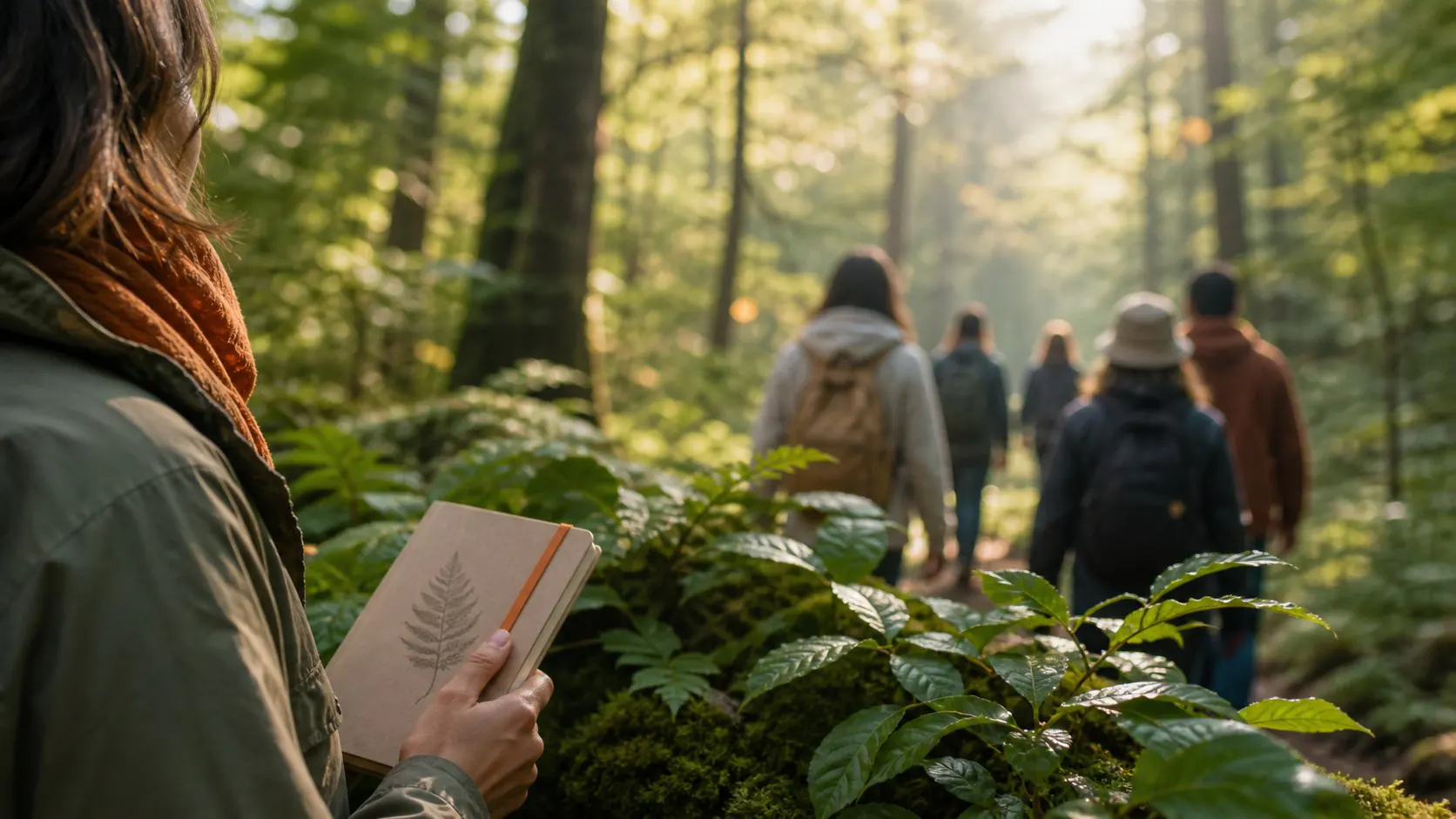 Forest Bathing Walk template cover