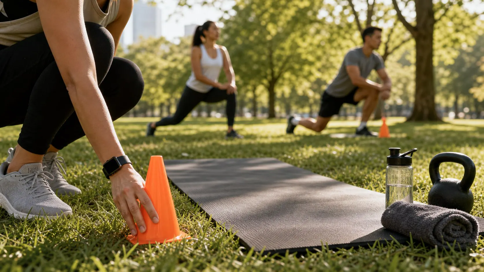 Park HIIT Bootcamp template cover