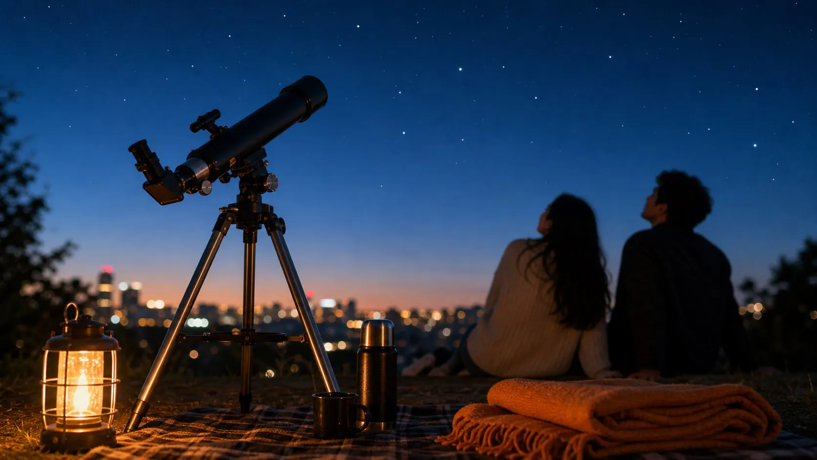 Stargazing Night template cover